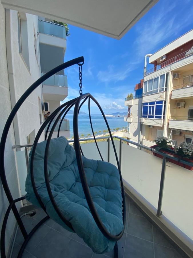 شقة Luxury Seaview Vlora Flat Free Parking المظهر الخارجي الصورة